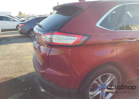 2015 Ford Edge Titanium from USA, damaged, VIN 2FMTK3K88FBB09322